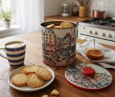 Boîte à Biscuits Vintage en
