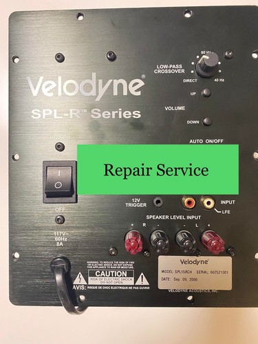 Velodyne spl subwoofer amp - spl-r,