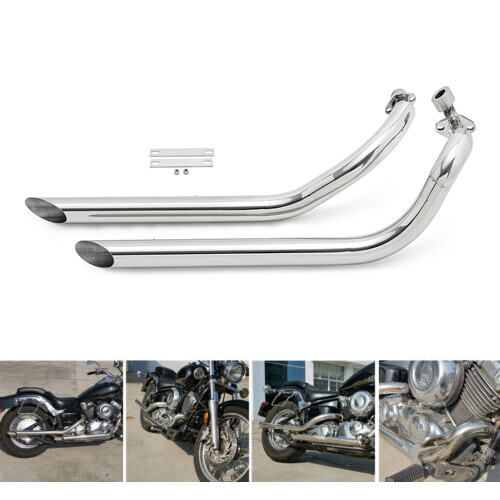 Xvs650 système échappement - système, d'échappement