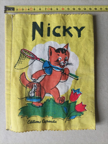 Livre tissu nicky - en,