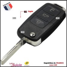 Coque Clé pour Volkswagen 3