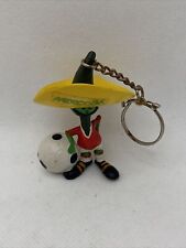 Ancien porte clé Mascote Pique Mondial Foot 86 Mexico - sport billy 1994 -