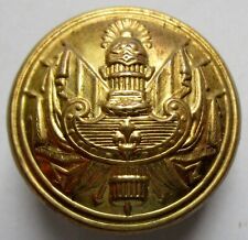 Bouton en métal doré Officier Général de l'Armée Française, au Lys de 25 mm