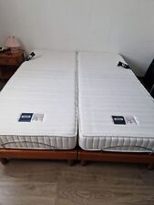 Lit double électrique avec télécommande