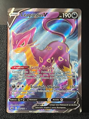Carte pokémon léopardus - pokémon,