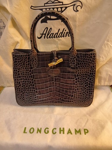 Longchamp roseau tote croc - longchamp,