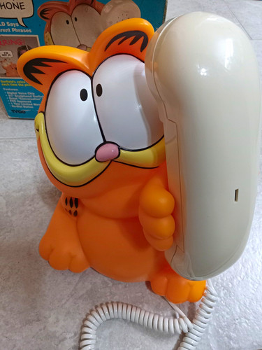 1978 tyco garfield talking - garfield,