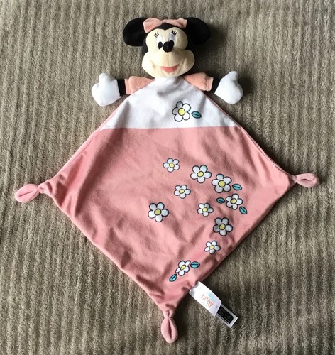 Doudou minnie rose blanc - minnie,