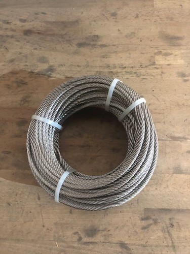 25m câble inox 4mm - , cordage