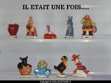 DVO8  SERIE COMPLETE DE FEVES IL ETAIT UNE FOIS -HISTOIRES-CONTES-ENFANTS