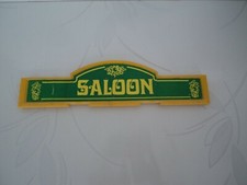 PLAYMOBIL vintage western maison saloon enseigne jaune / vert set 3425 de 1976