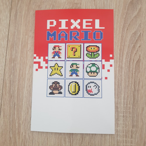 Pixel mario coloriage - pixel,