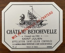 Étiquette Château