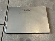 1x Original Porsche 928 GTS Manuel d’utilisation Driver’s Manual WKD92802094 (3)