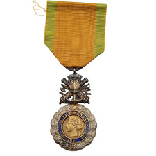 1.15/10/25 (REF30299) Médaille militaire VALEUR 1870 GUERRE 14/18  french  MEDAL