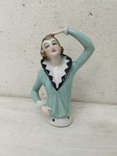 Demi figurine art déco en porcelaine