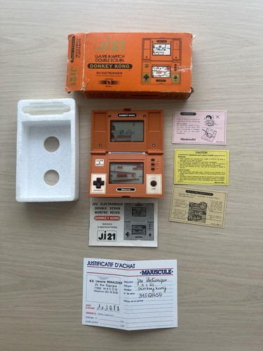 Nintendo game watch donkey - nintendo,