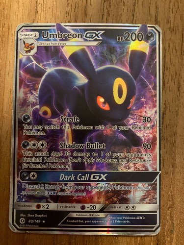 Carte pokemon noctali - pokemon, gx
