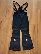 Vintage 70s 80s Ancien PANTALON DE SKI FUSEAU FUSALP INTERSPORT BLEU Piste Hiver