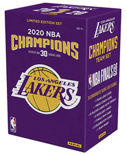 Los Angeles Lakers 2020 NBA Finals Champions Panini 30 Card Team Set CONFIRMED**