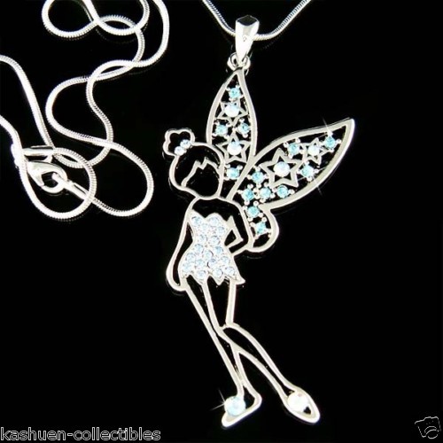 Collier fée tinkerbell - fée, en