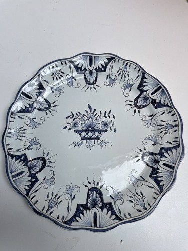 Assiette ancienne faience - assiette,