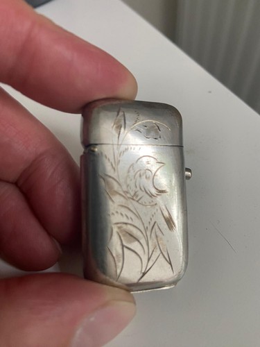 Vintage etui allumettes plaque - vintage,