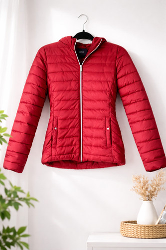 Doudoune rouge kiabi - xs, –