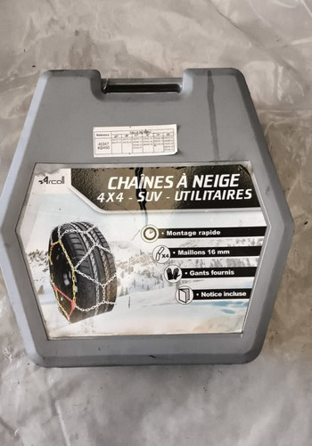 Paire chaînes neige - paire,