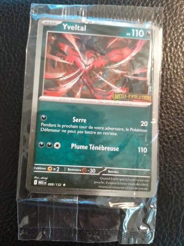 Carte pokémon yveltal promo - yveltal,