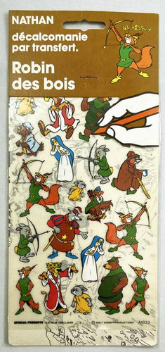 Robin des bois décalcomanie - bois,