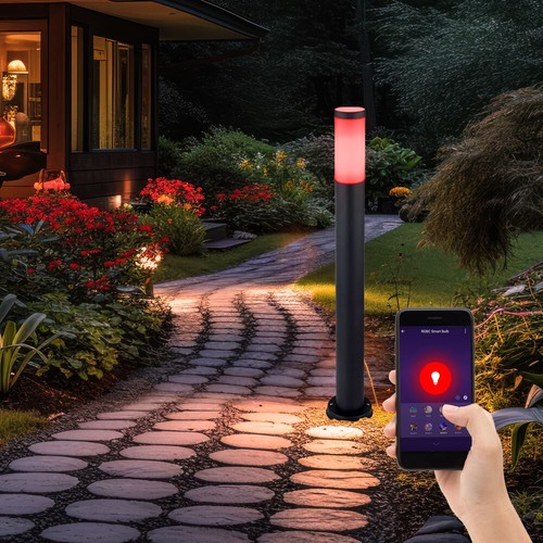 Lampe sur pied extérieure - lampe,