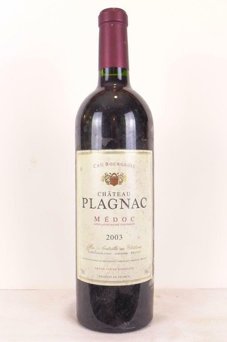 Médoc château plagnac cru - médoc,