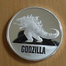 Niue 2$ Godzilla 2021 silver