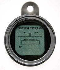 Porte vignette assurance - vignette,