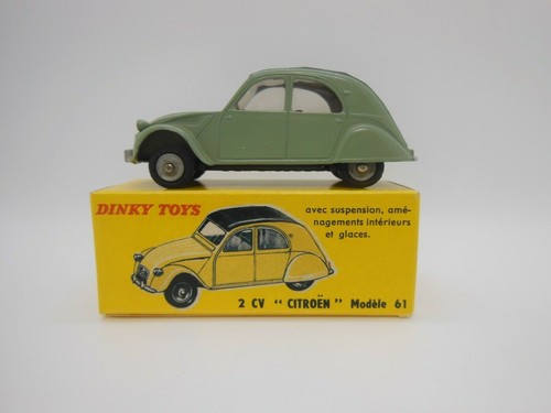 Citroen 2cv berline - vert,