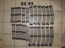 lot de rails droits et courbes HORNBY MECANO O train électrique