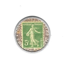 MONNAIE TIMBRE DE 5 C DU
