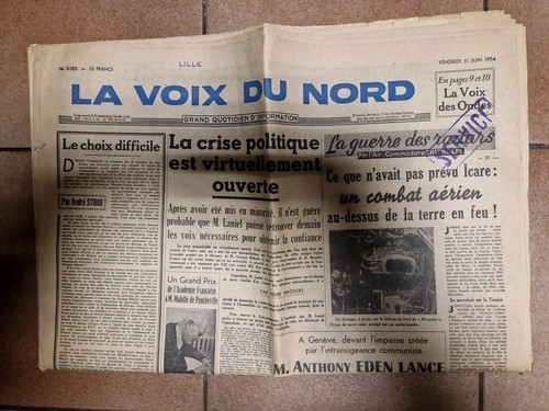 Journal voix nord - la,