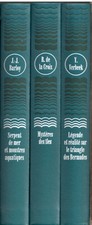 Lot 3 livres sur les mystères de la mer - reliés - Famot 1979