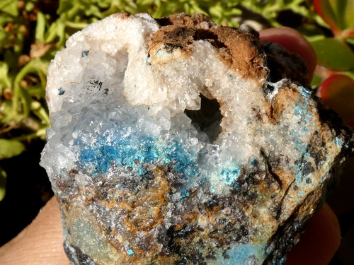 Shattuckite quartz congo - shattuckite, +
