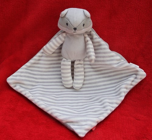 Doudou raton laveur cape - laveur, grise