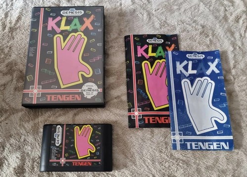Klax jeu sega genesis - jeu,