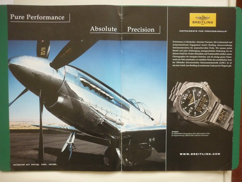 2007 pub montre breitling - pub,