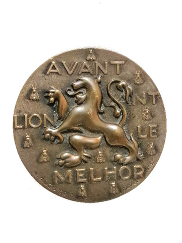 Médaille avant lion - avant, le