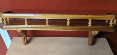 Vintage Wood Wall Shelf