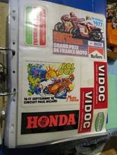 7 AUTOCOLLANTS MOTO PAUL