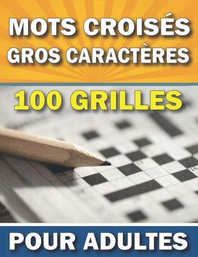 Mots croisés gros caractères - mots,