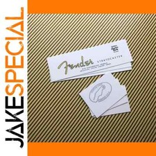 Headstock Logo Fender Headstock Decal Set - 3 Pieces