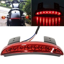 Feu arrière de freinage à LED rouge pour moto Bobber Chopper Cafe Racer